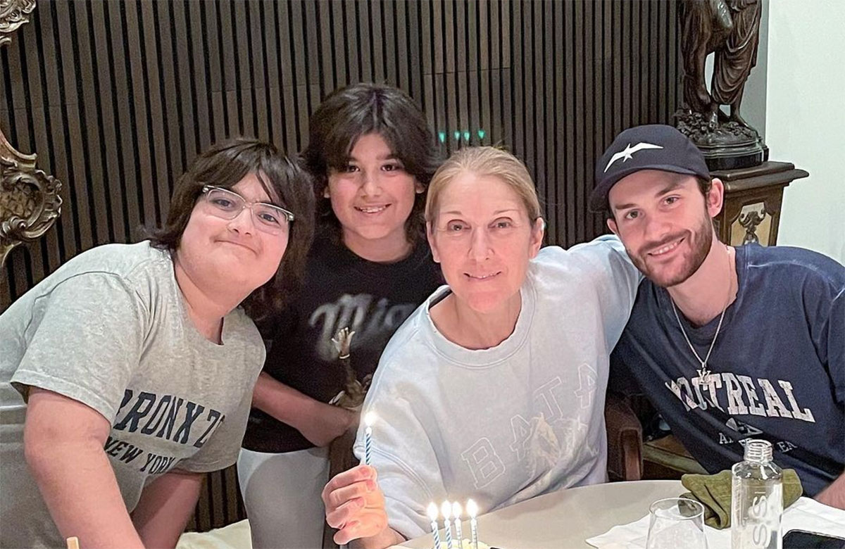 Céline dion en la discount boda de su hijo