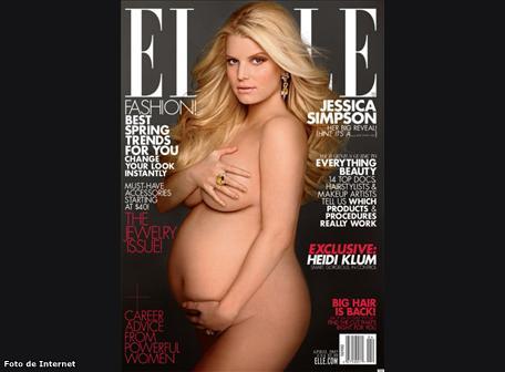 Una tienda en EE.UU. censura imagen embarazada de Jessica Simpson
