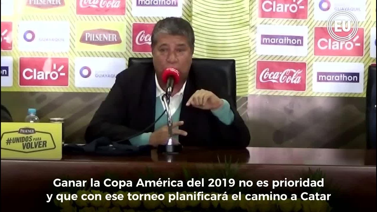  El técnico de la selección "Bolillo" Gómez dice que Ecuador no es una potencia