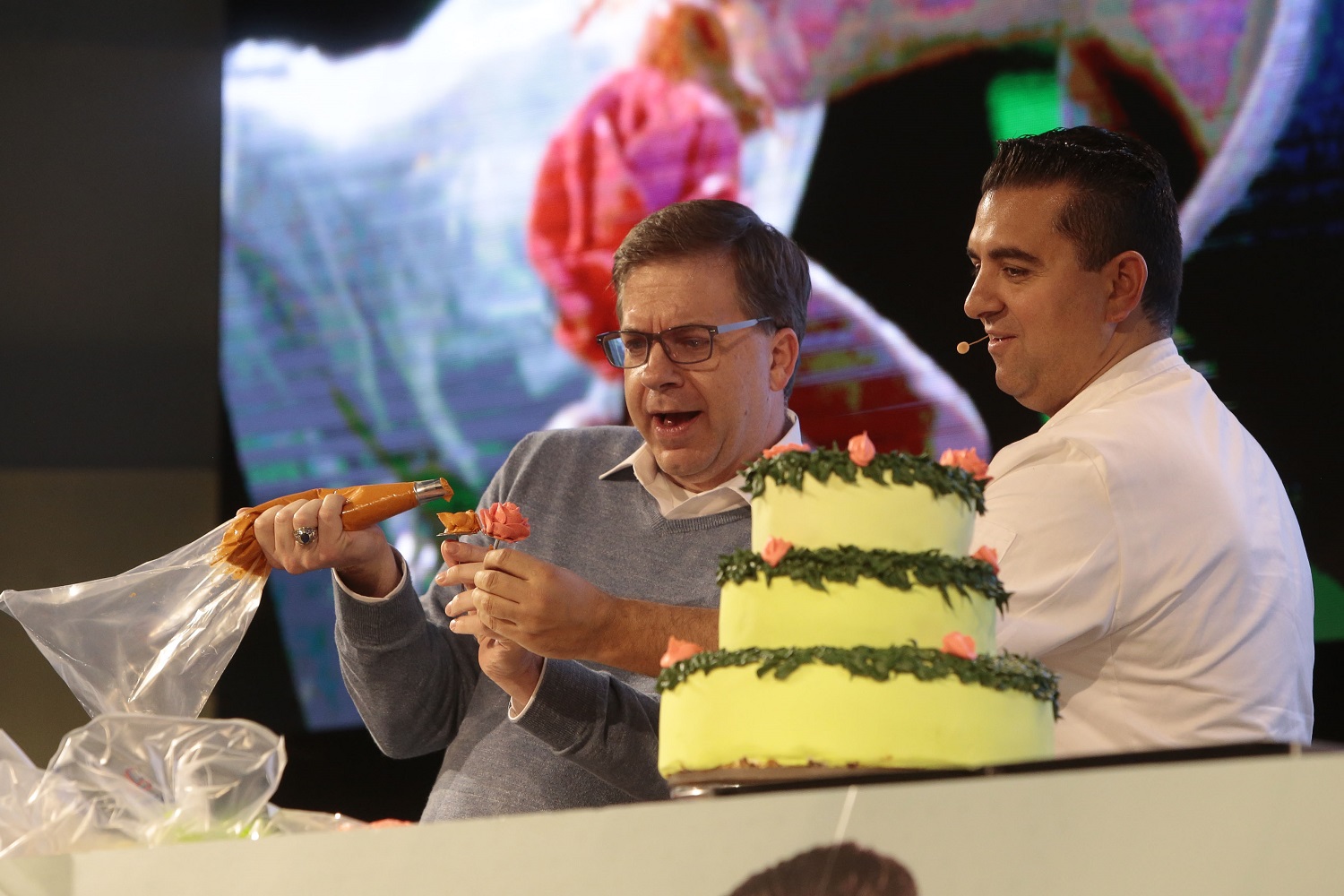 Cake Boss elogió una torta con íconos capitalinos 