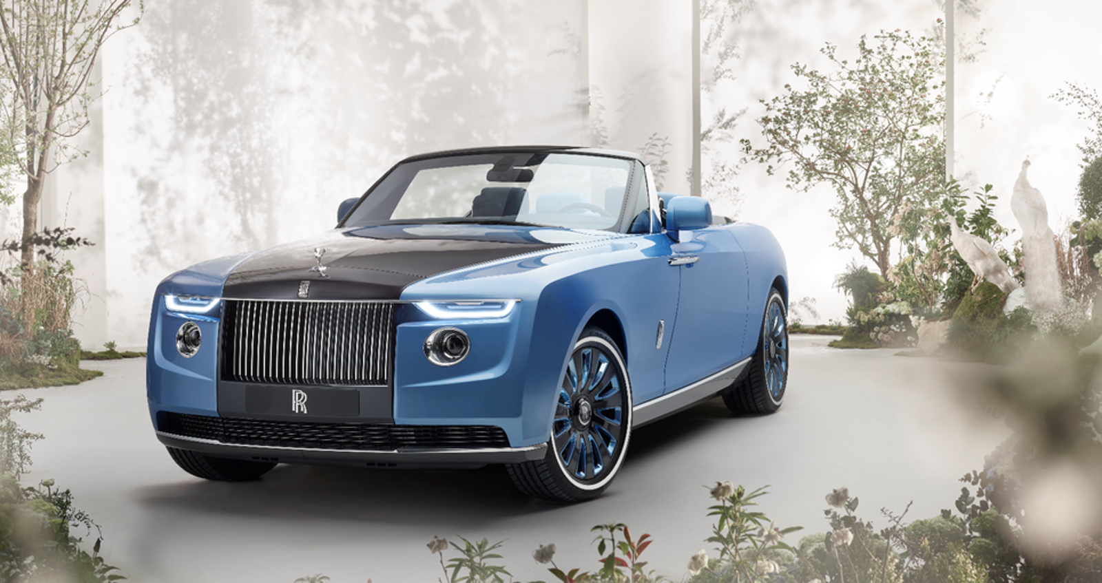 automóvil más costoso del es un Rolls-Royce con sombrillas en las puertas y champán en el | Internacional | Noticias | El Universo