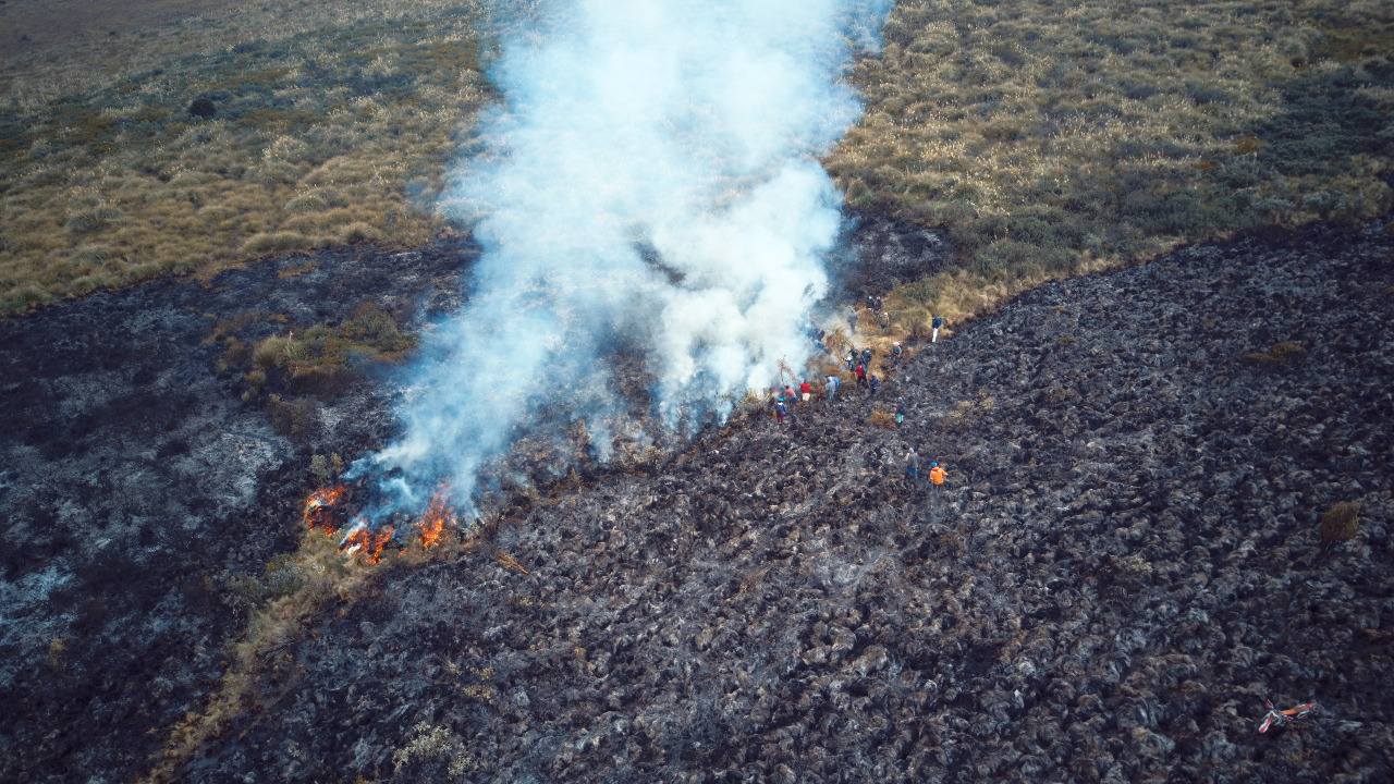 Ministerio del Ambiente de Ecuador recibe recursos para adquisición de equipos y control de incendios forestales 