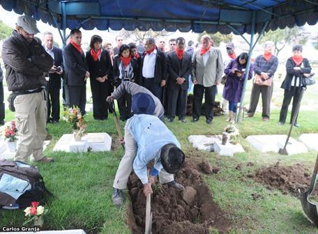 Exhuman restos de Arturo Jarrín, exlíder de Alfaro Vive Carajo