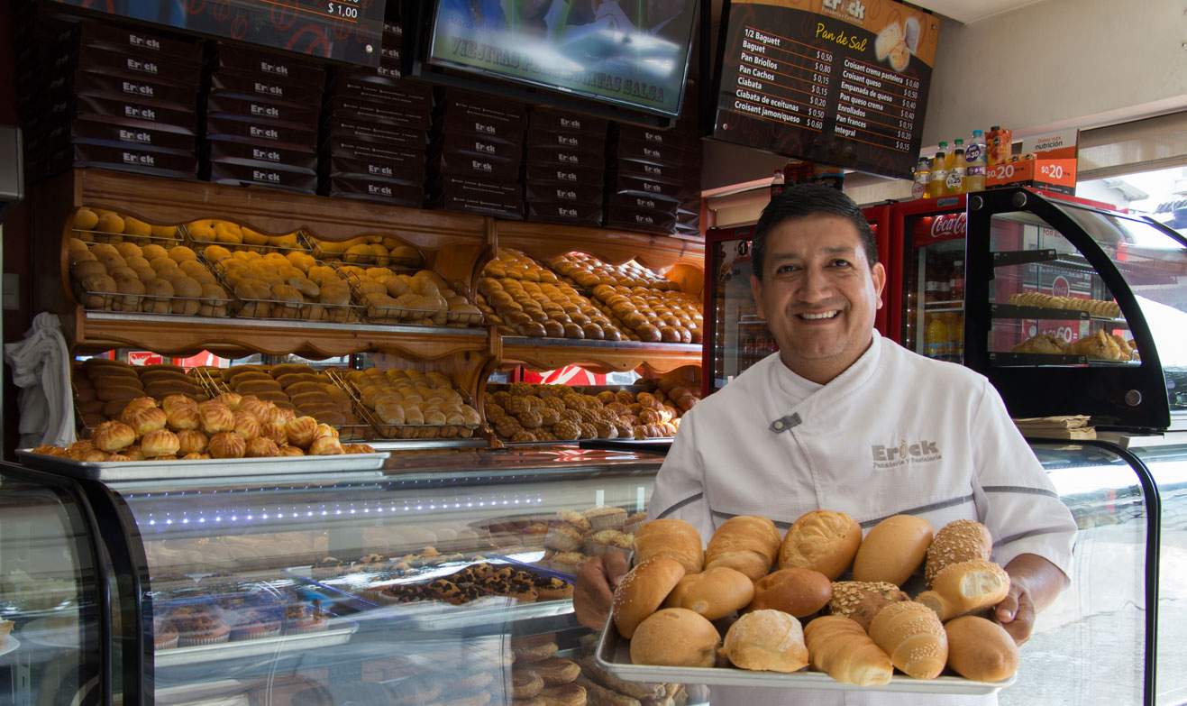 La panadería Erick, una historia de cómo superar el dolor con 