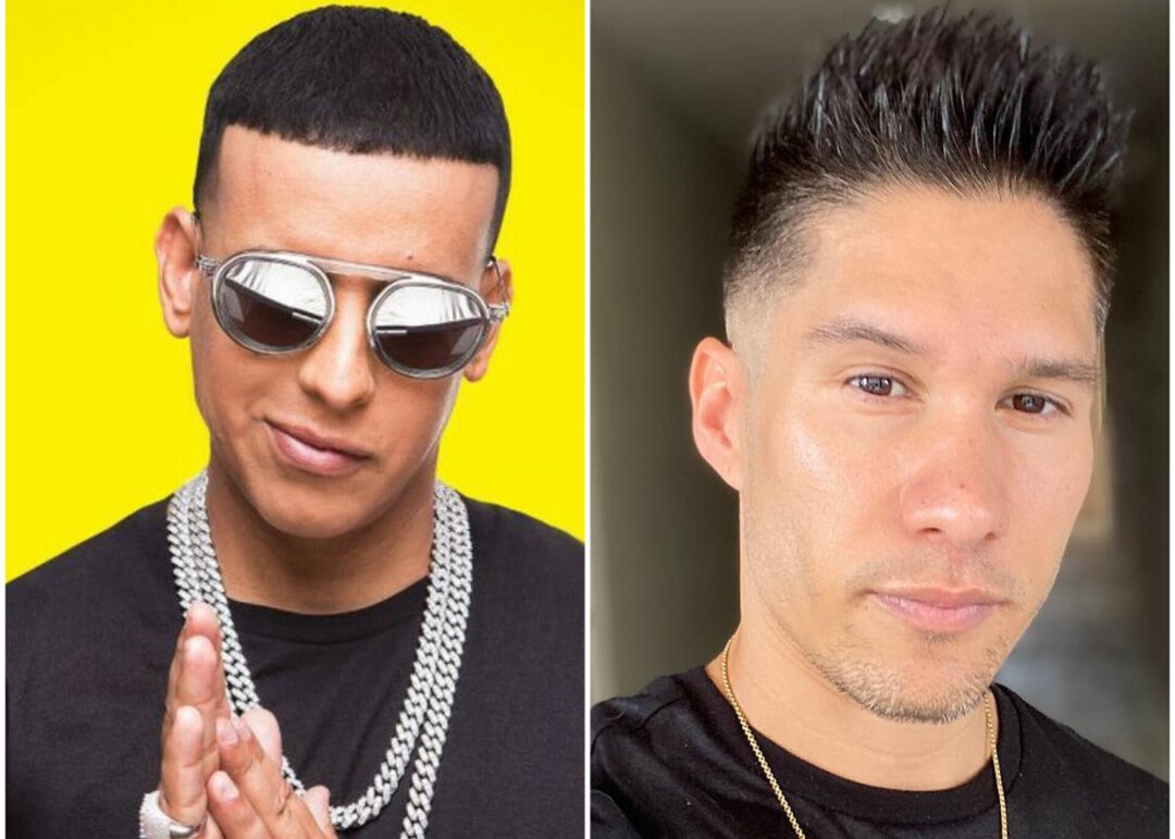 Así era el look de Daddy Yankee en sus inicios