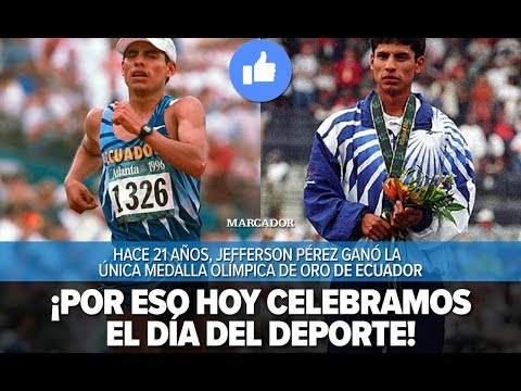 Jefferson Pérez recuerda a Glenda Morejón en el Día del Deporte Ecuatoriano  | Videos | El Universo