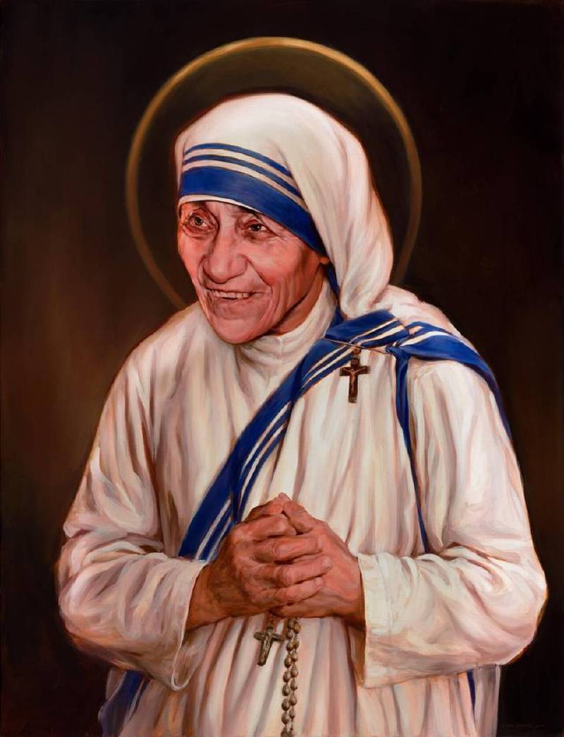En Ee Uu Se Pinto Retrato Oficial De La Madre Teresa Internacional Noticias El Universo