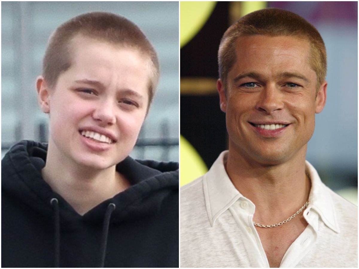 Shiloh es la versión femenina de su padre Brad Pitt con su nuevo look; la  hija de Angelina Jolie se rapa el cabello y ahora luce idéntica al actor |  Gente |