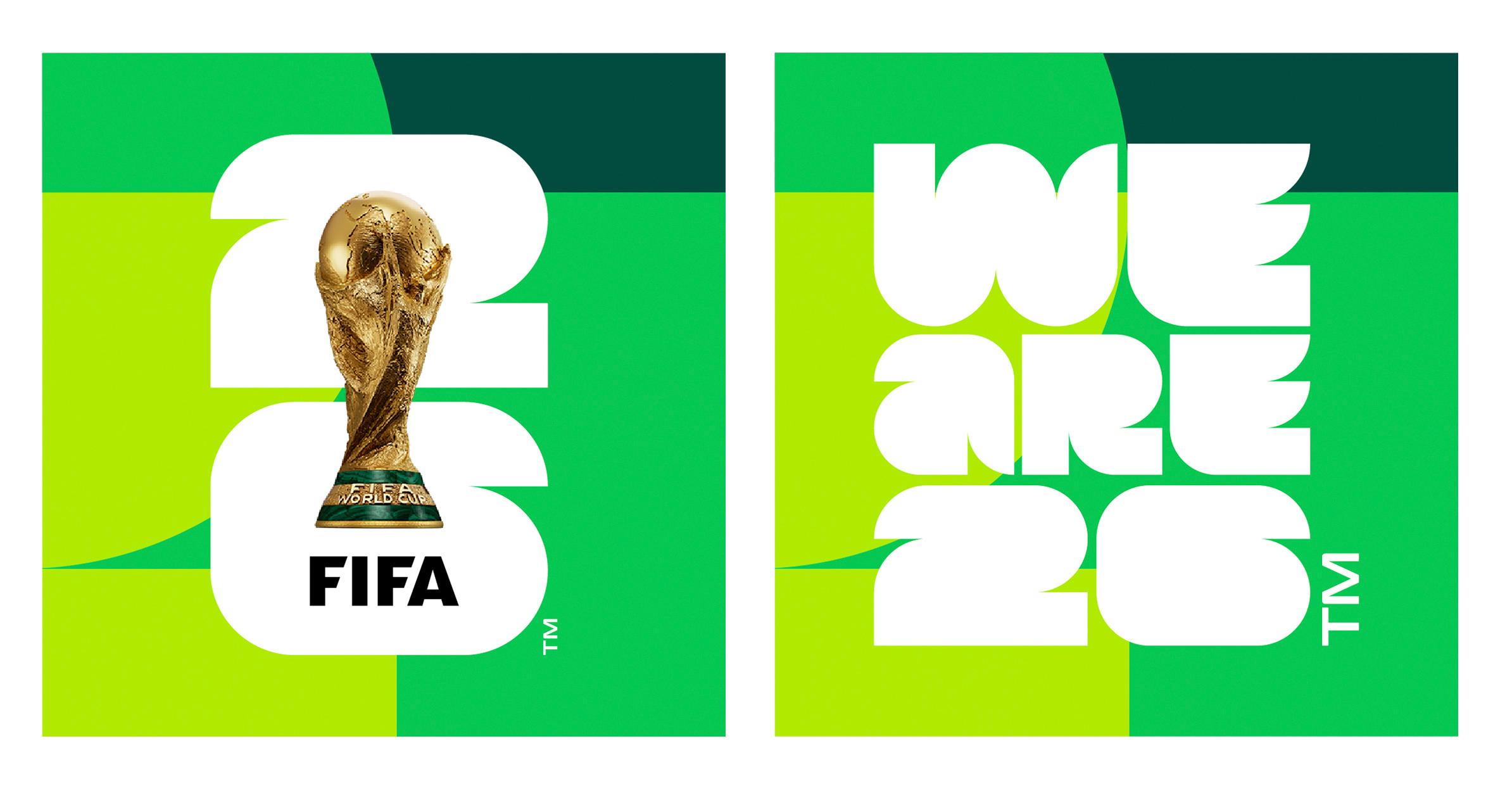 Logotipo da Copa do Mundo de 2026: seguro, porém incômodo