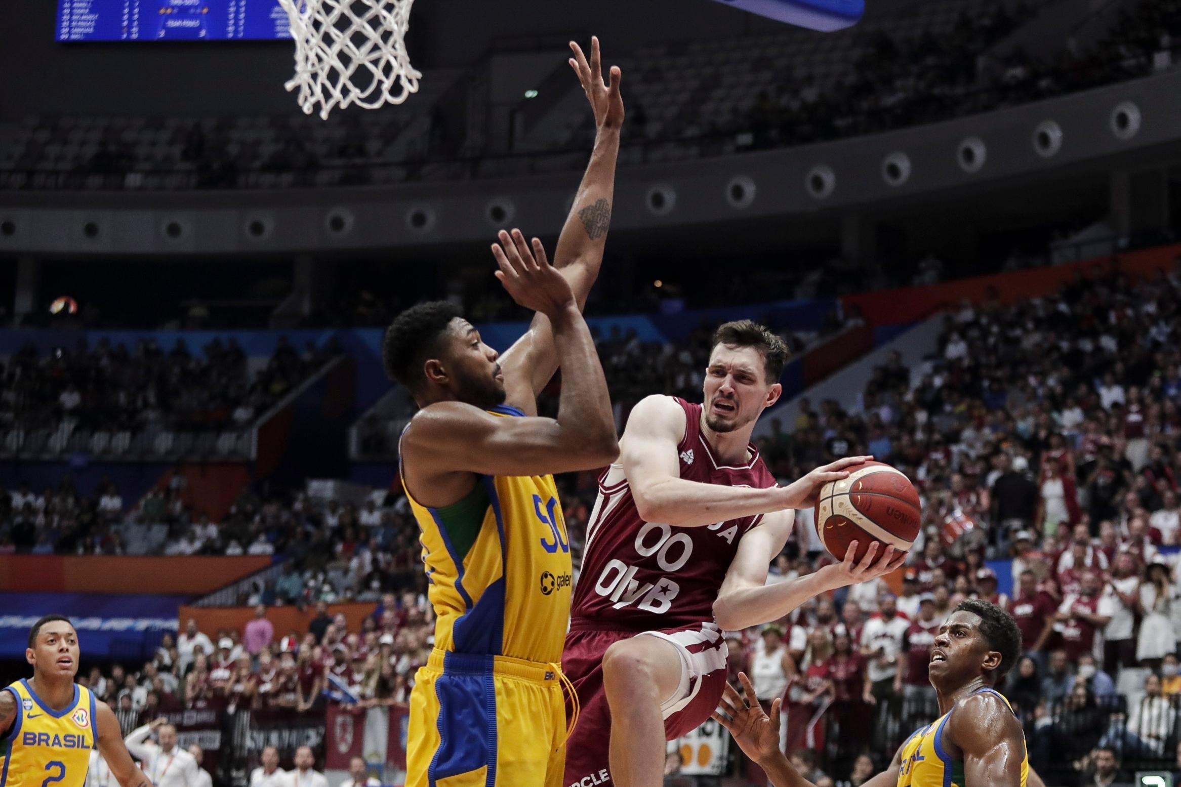 Copa do Mundo de Basquete Masculino 2023: horário e onde assistir a Brasil  x Letônia