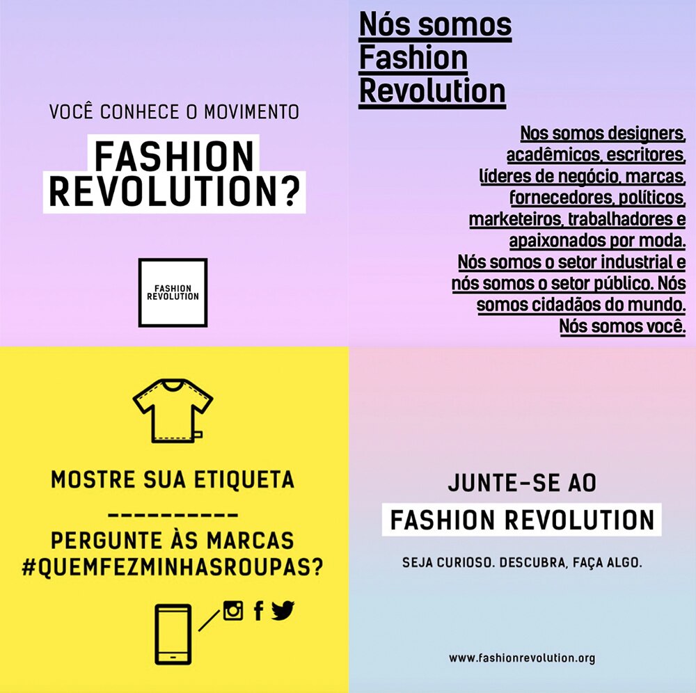 Fashion Revolution: o movimento que está ganhando o mundo - Estadão
