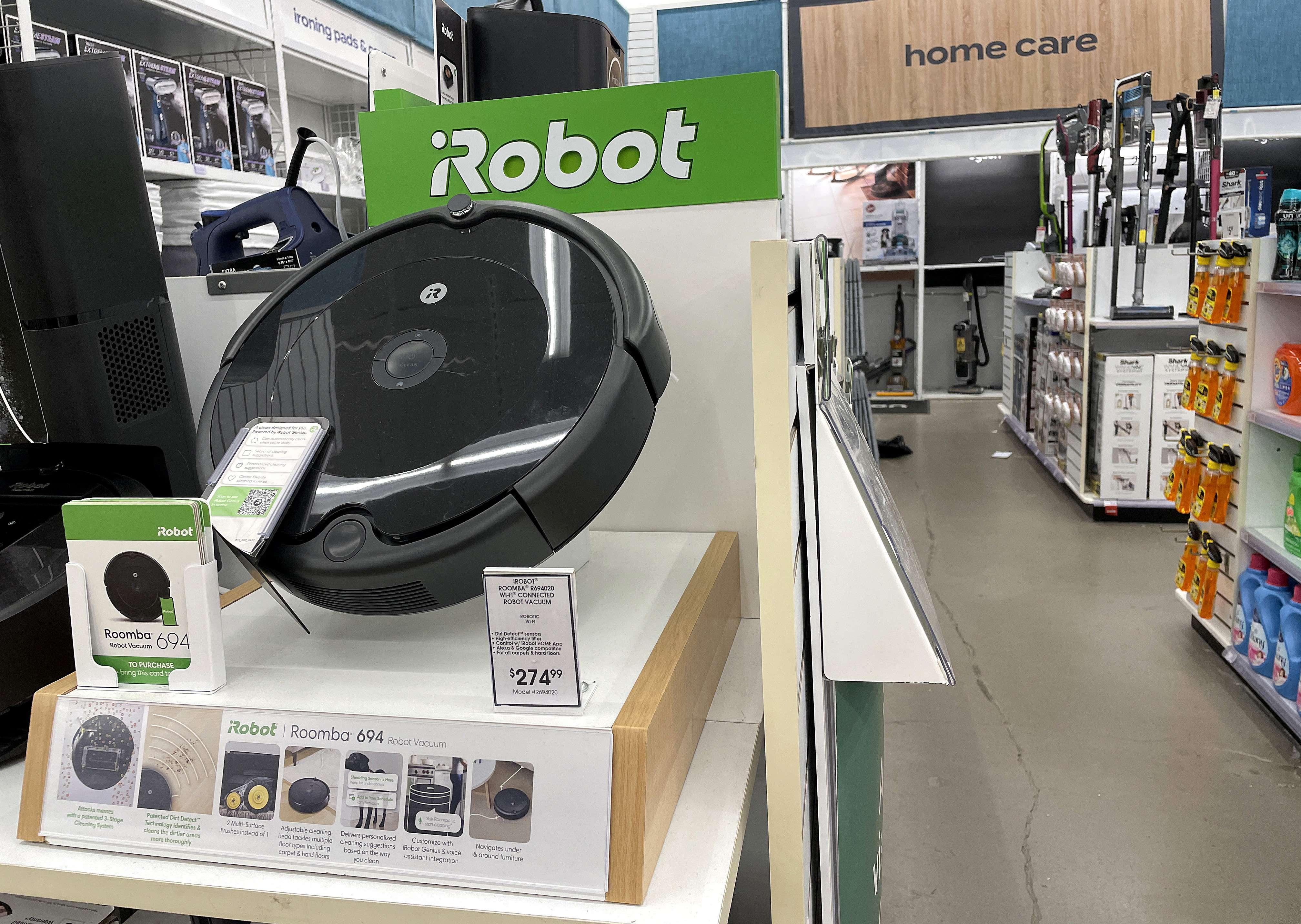 Amazon compra iRobot, criadora do primeiro 'aspirador-robô', por