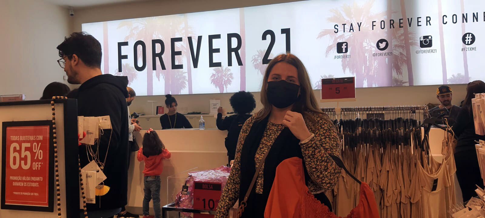 Forever 21 tem data definida para fechar todas as lojas no Brasil