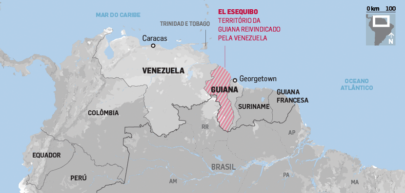 Há riscos para o Brasil na disputa entre Venezuela e Guiana