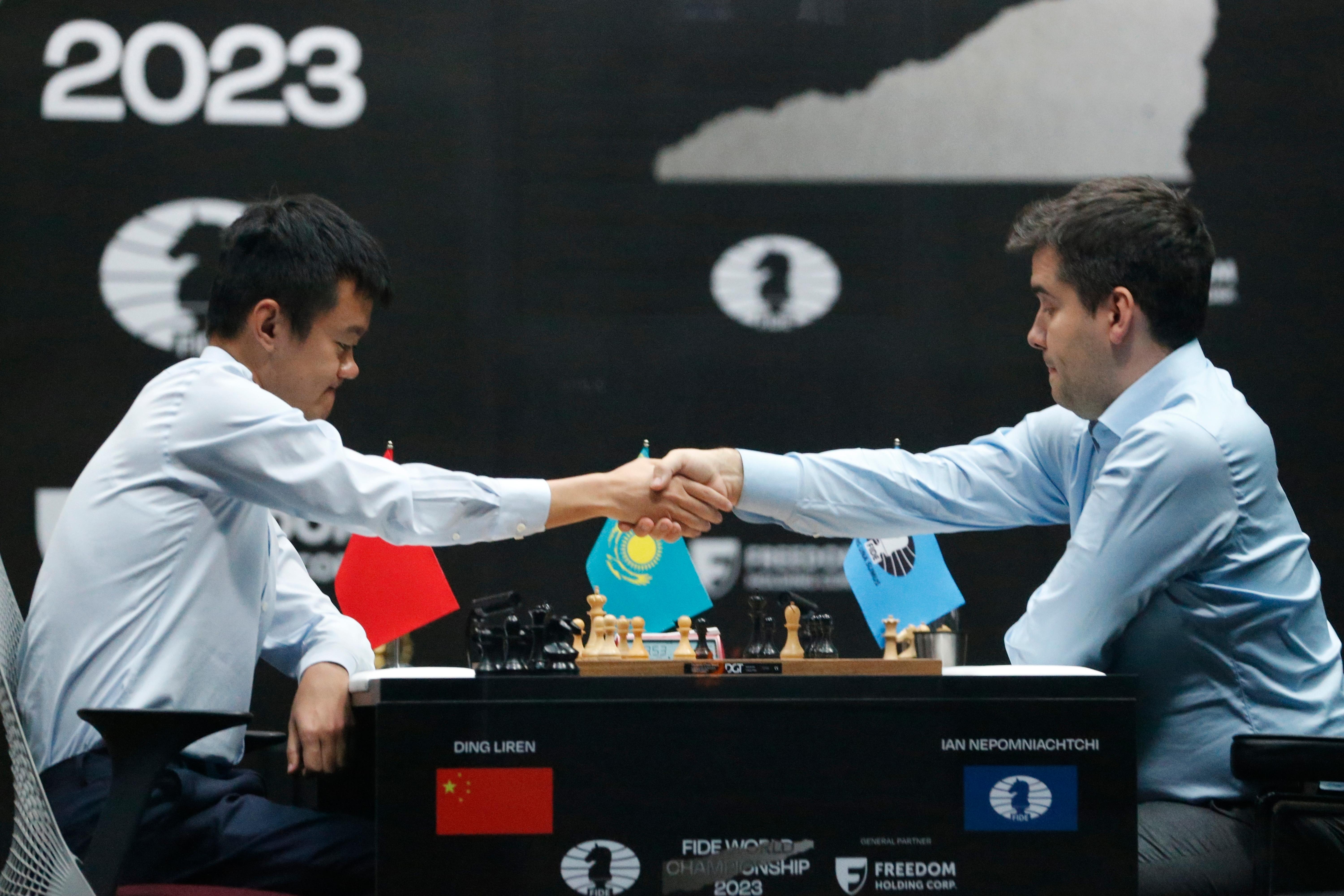 Ding Liren O Campeão Mundial De Xadrez Reinante Na Grande Turnê De