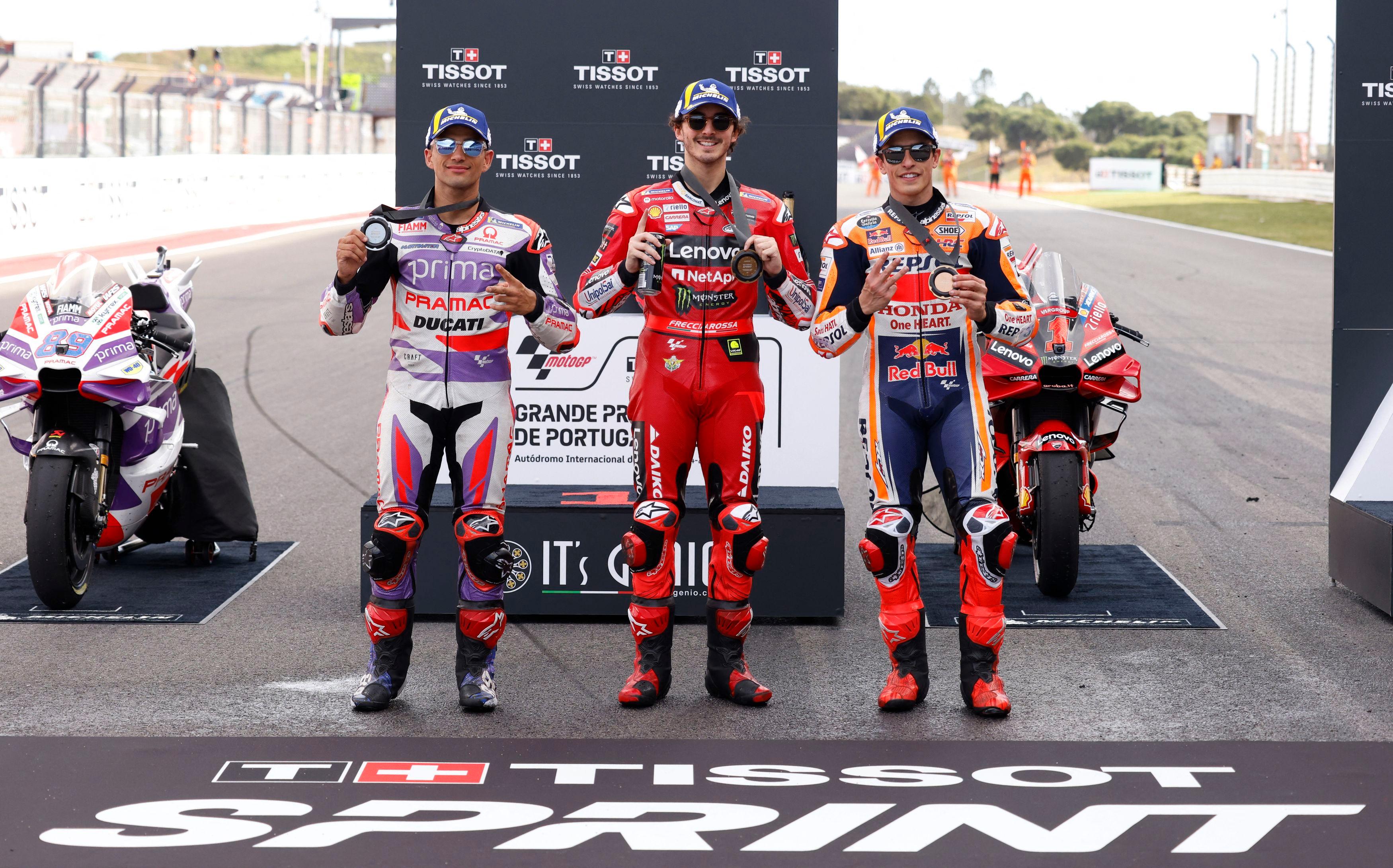 MOTO GP – Resultado da Corrida Sprint – GP de Portugal (Portimão) – 2023 -  Tomada de Tempo