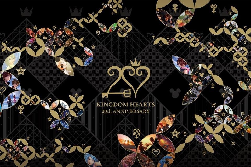 KINGDOM HEARTS 20th ANNIVERSARY オルゴール KH Kingdom Hearts marca evento de aniversário de 20 anos em abril