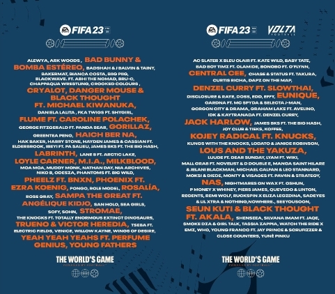 FIFA 23 Soundtrack Out Now on Spotify, Labrinth and Bad Bunny Part of  Lineup