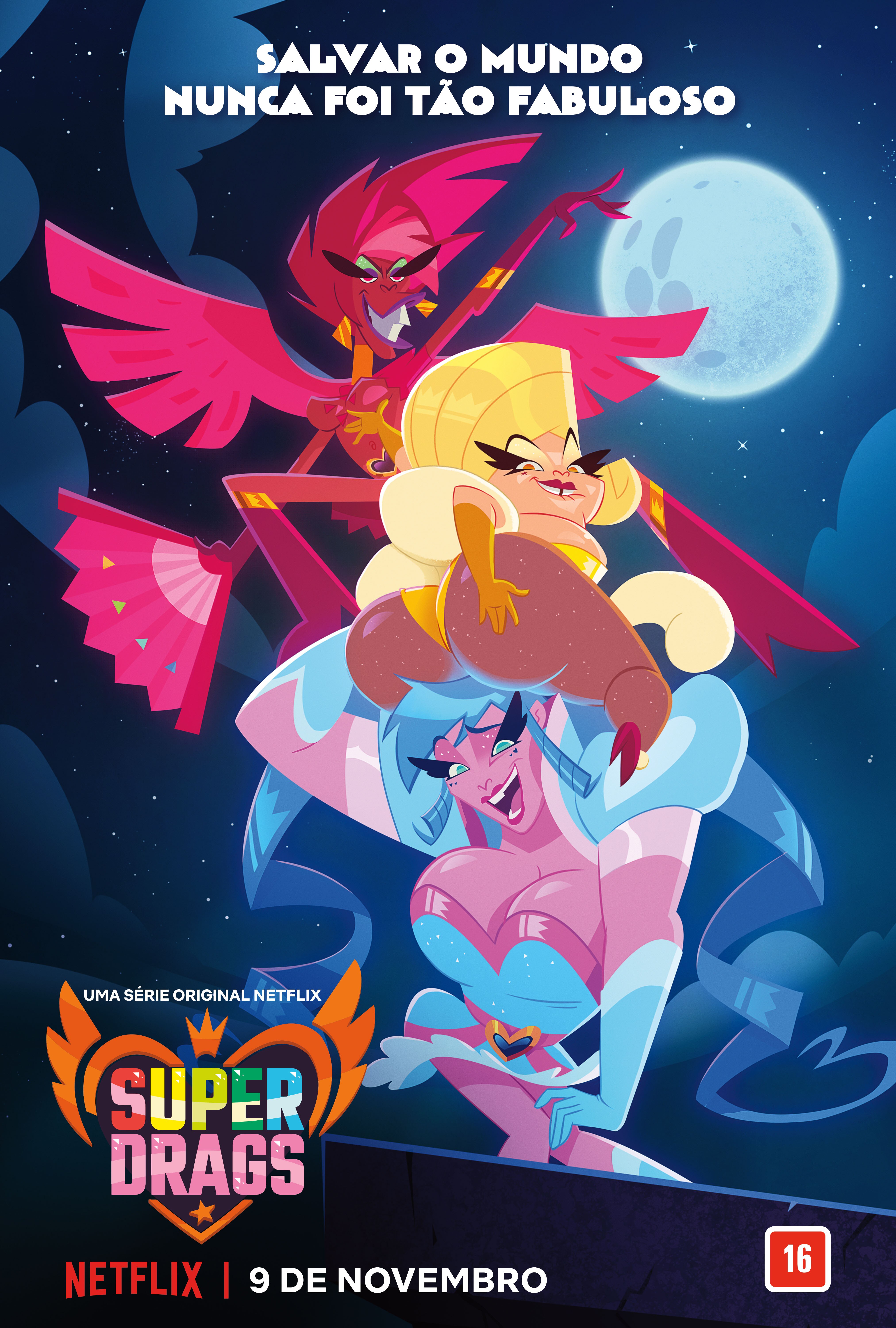 Super Drags', animação brasileira da Netflix, ganha 1º trailer