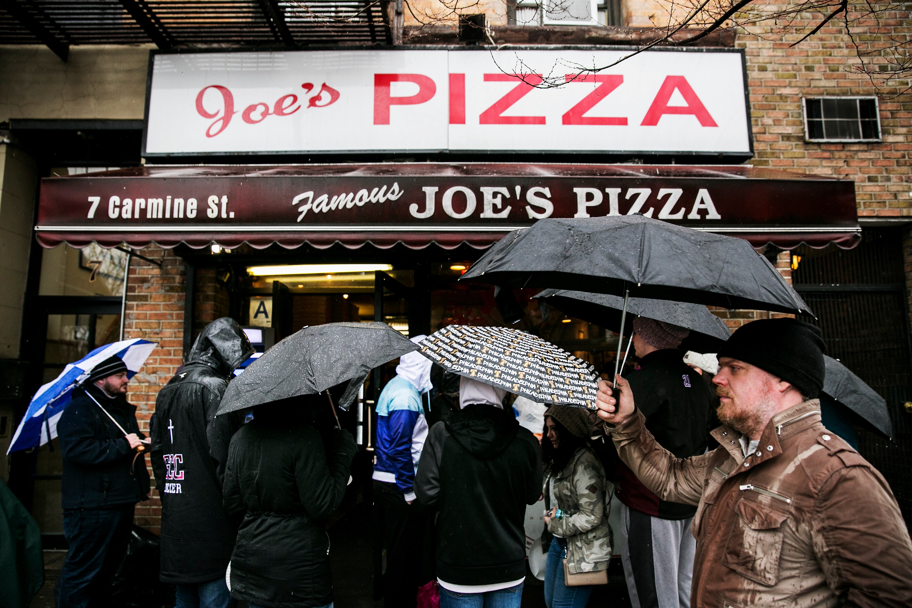 Joe's Pizza em Manhattan, Nova Iorque, Estados Unidos da América