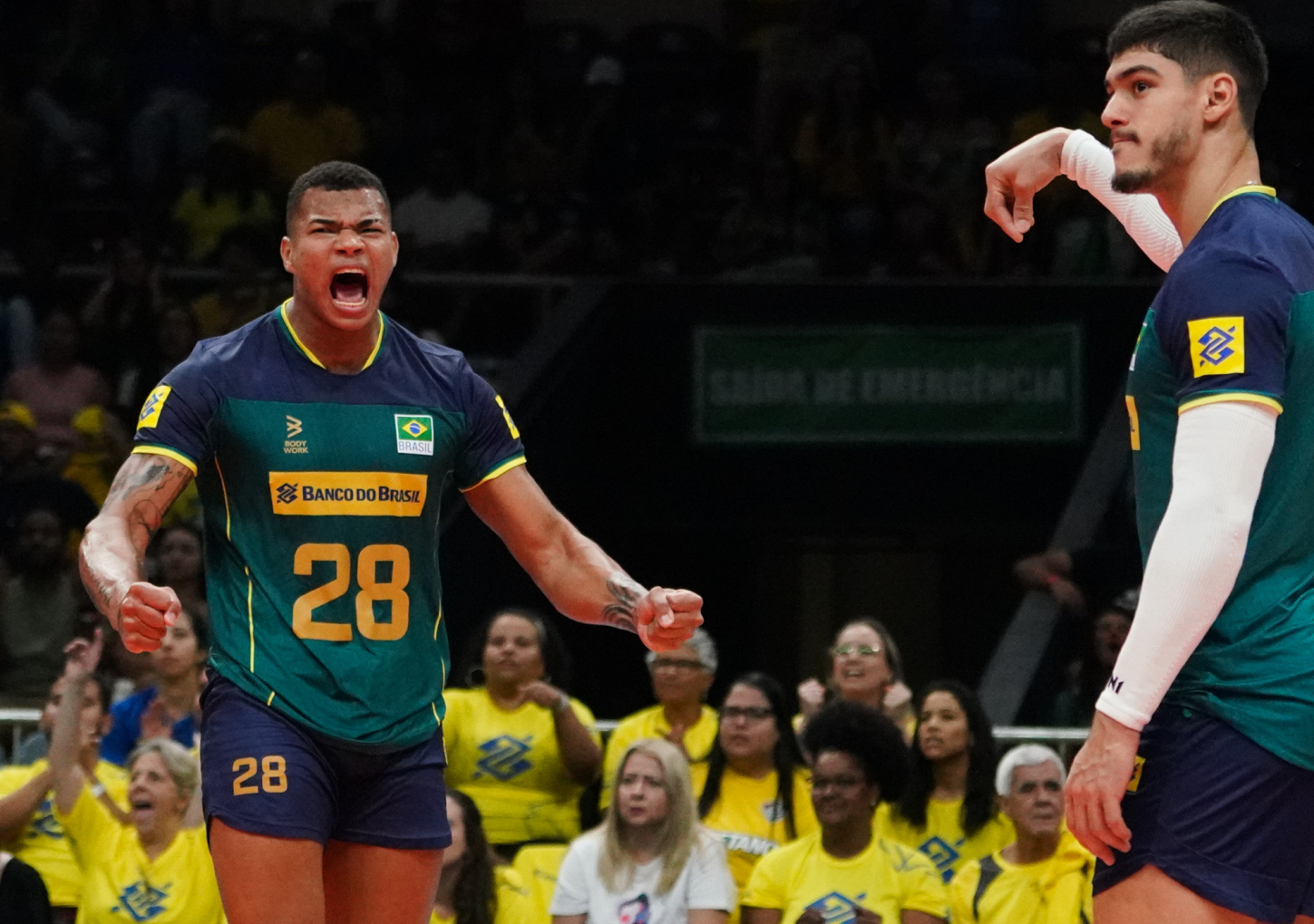 Brasil tem Irã como rival nas oitavas do Mundial de vôlei masculino