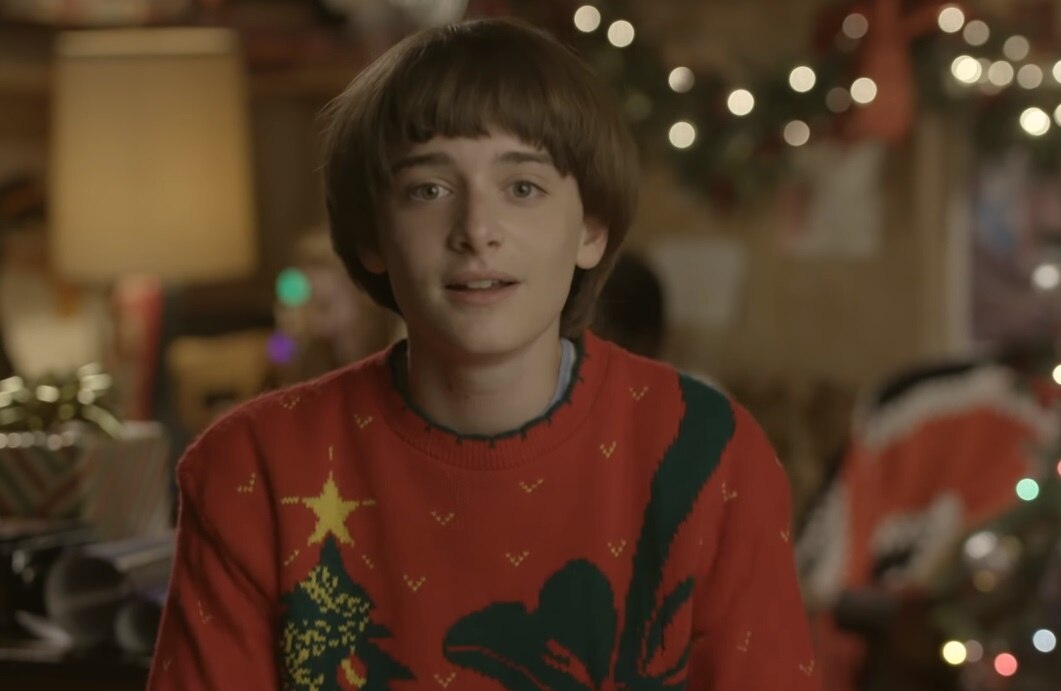 Will, de 'Stranger Things', manda recado e presente de Natal para