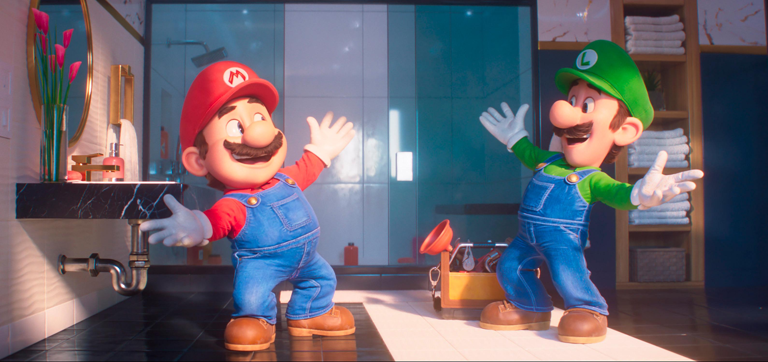 O filme Super Mario Bros se tornou o lançamento de cinema de maior