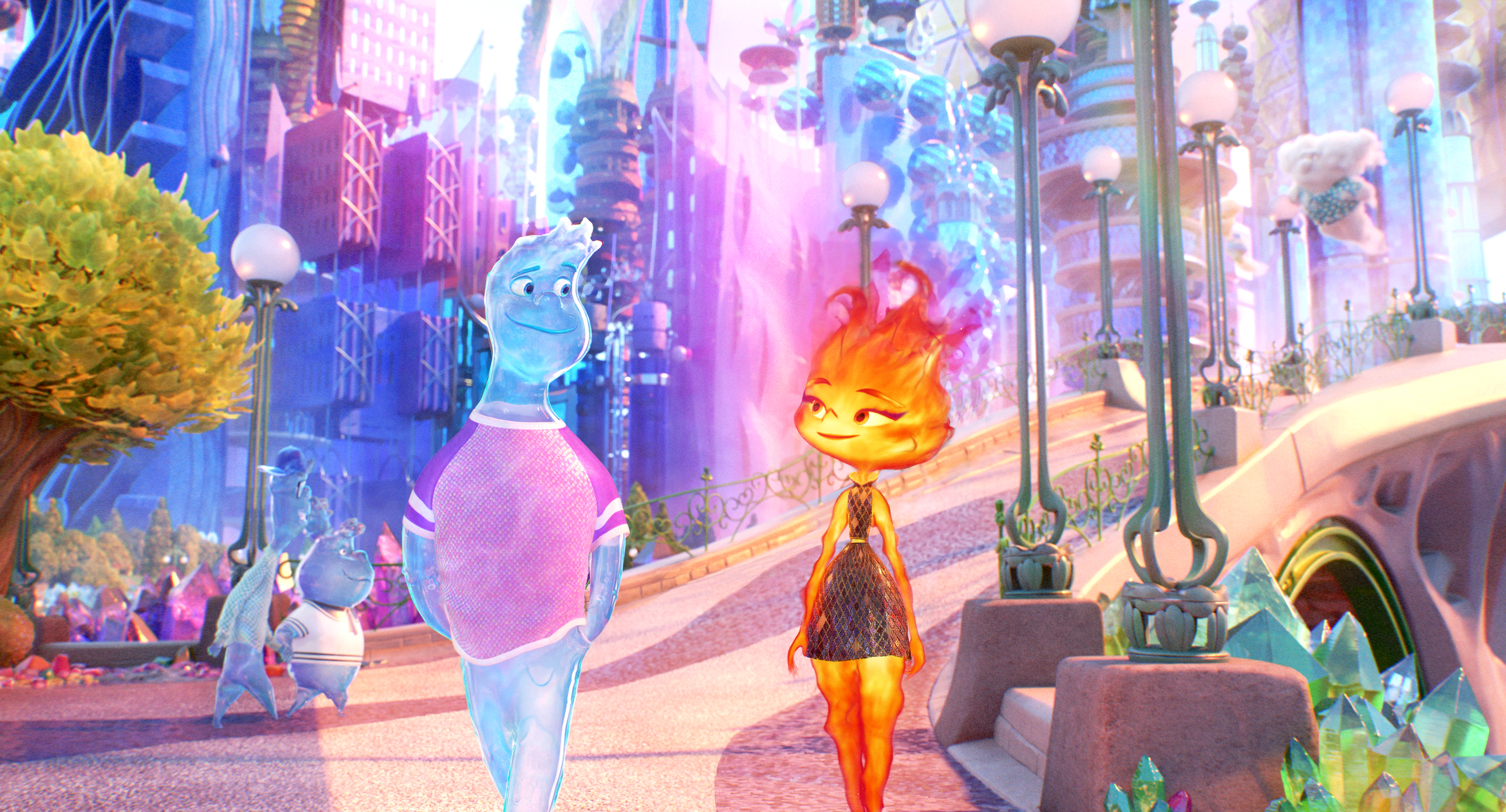 Novo filme da Pixar, 'Elementos', usa amor proibido para falar de