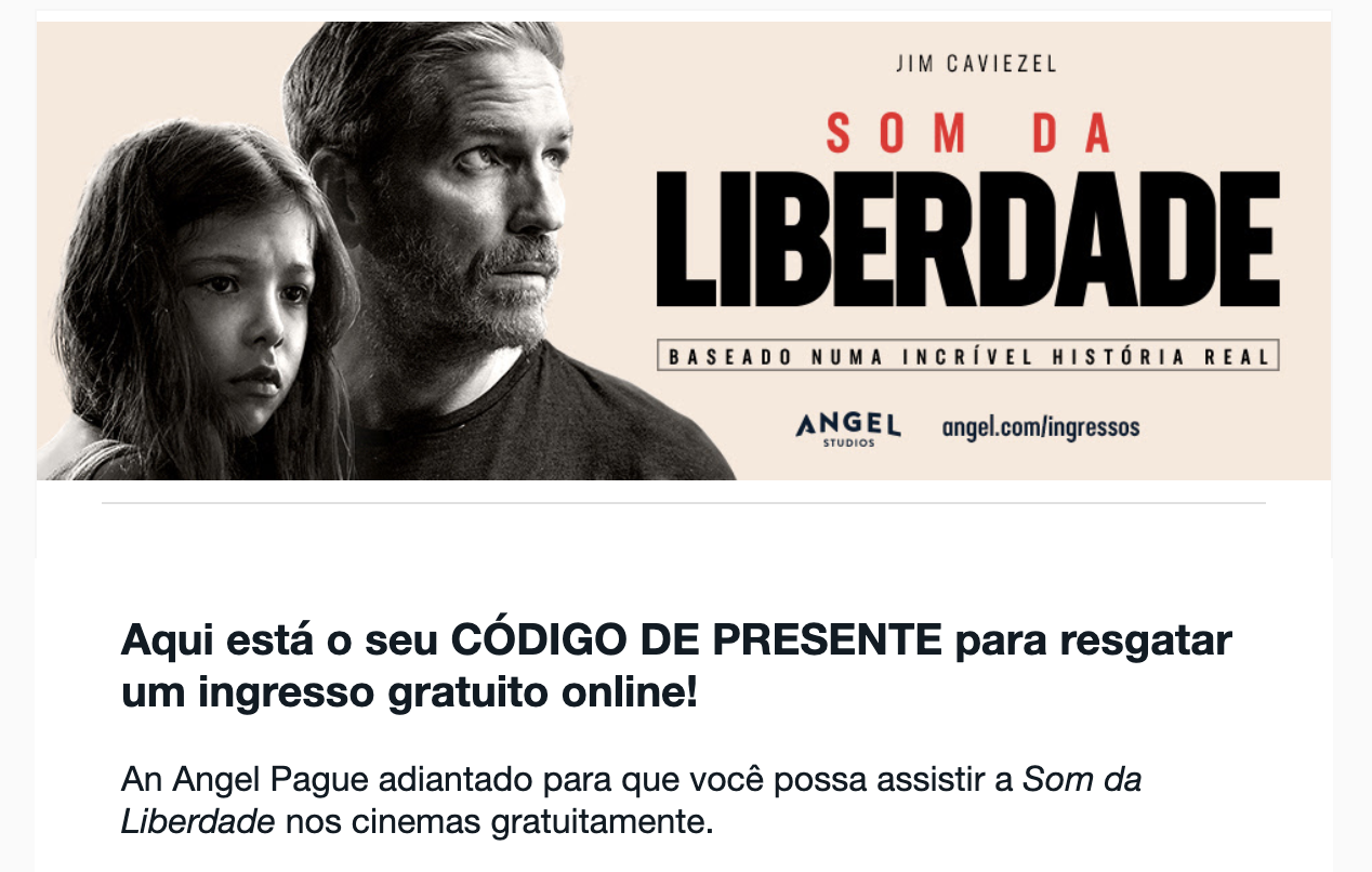 Som da Liberdade já está em cartaz nos cinemas brasileiros