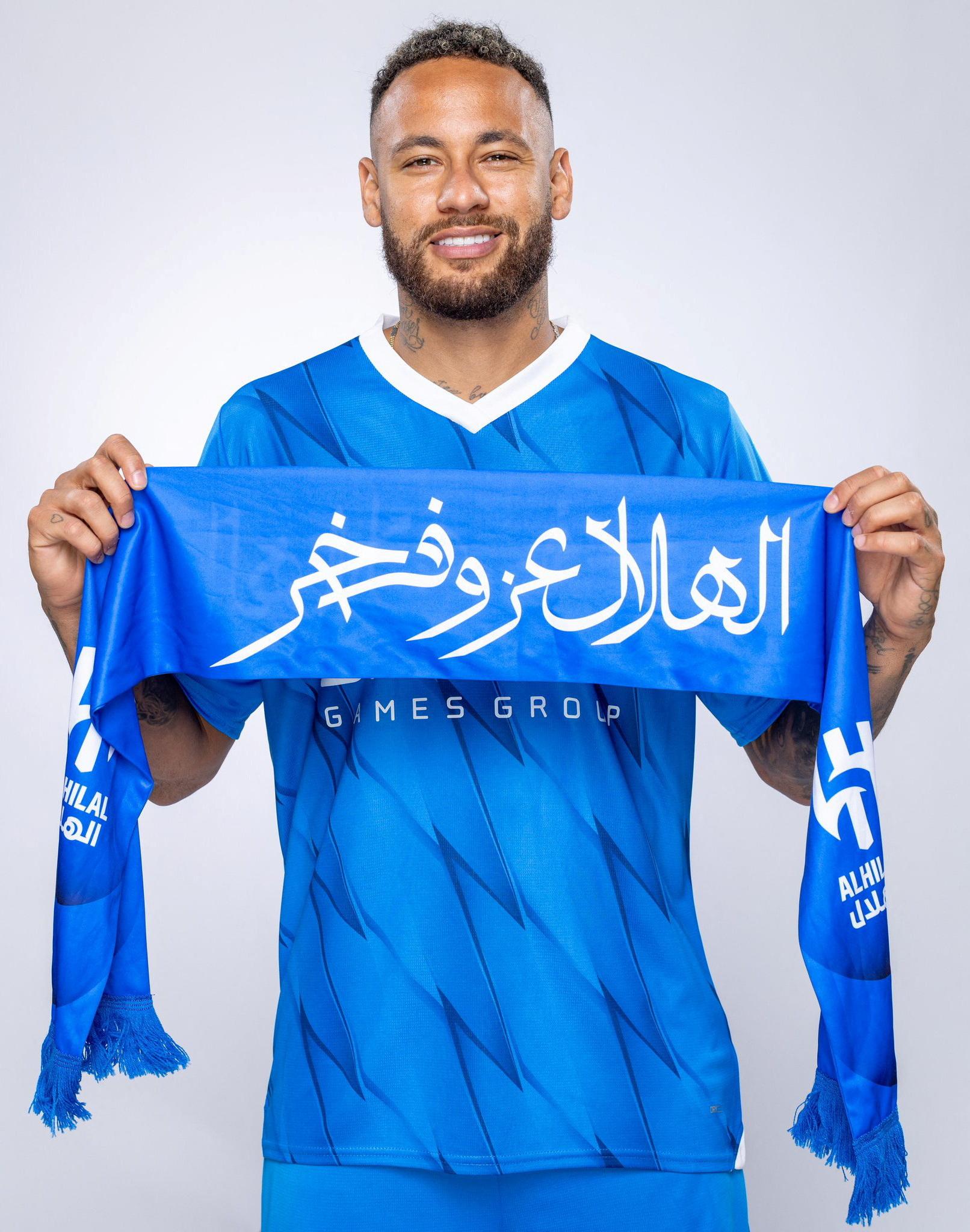 Neymar é o novo jogador do Al-Hilal, da Arábia Saudita