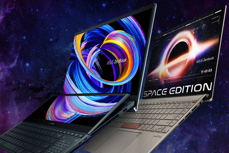 Asus Zenbook Pro Duo 15 OLED e 14X OLED Space Edition chegam ao