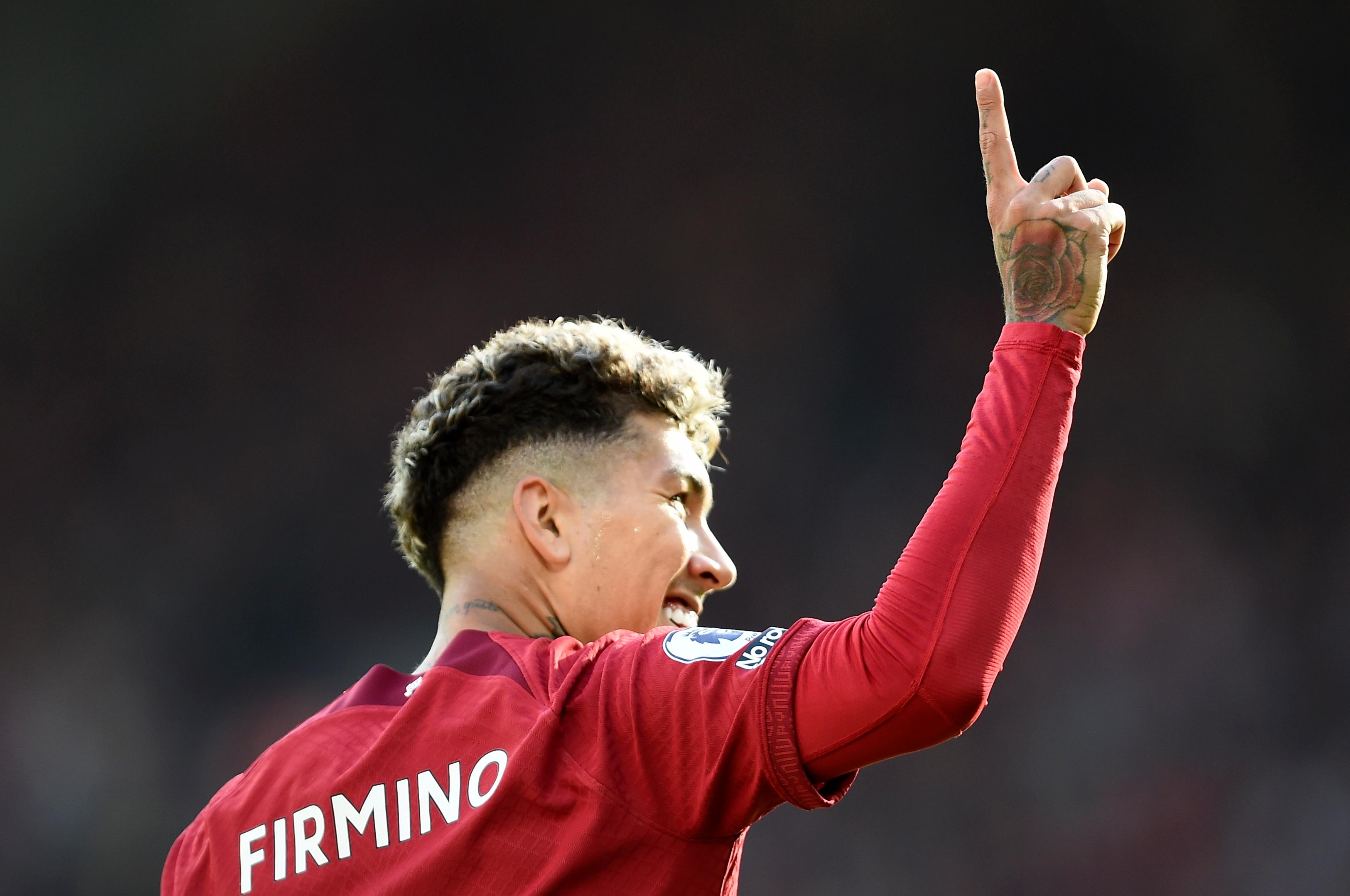 Inglês: Firmino faz 2, Liverpool reage, mas só empata com Brighton