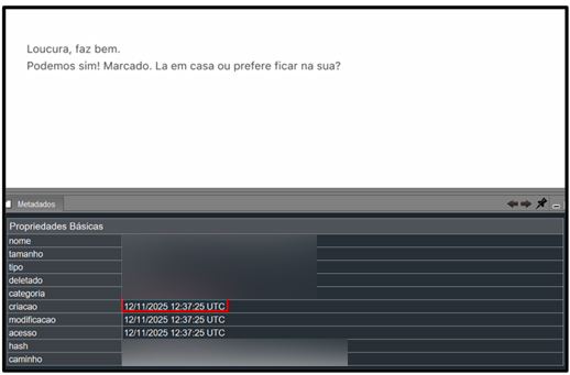 12nov25-09h37 - Mensagens do caso Moraes X Vorcaro