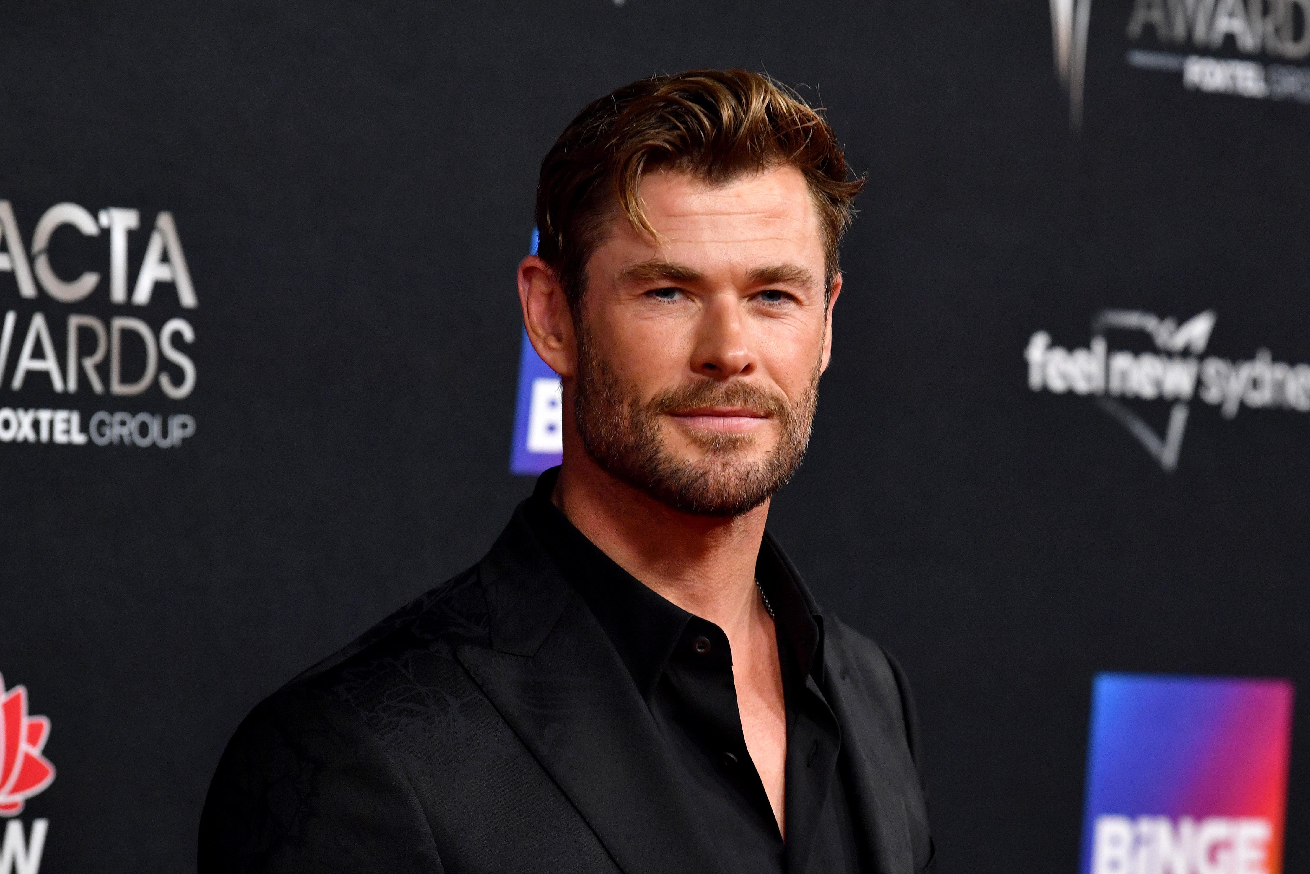 Chris Hemsworth, astro de Thor, revela que tem predisposição para