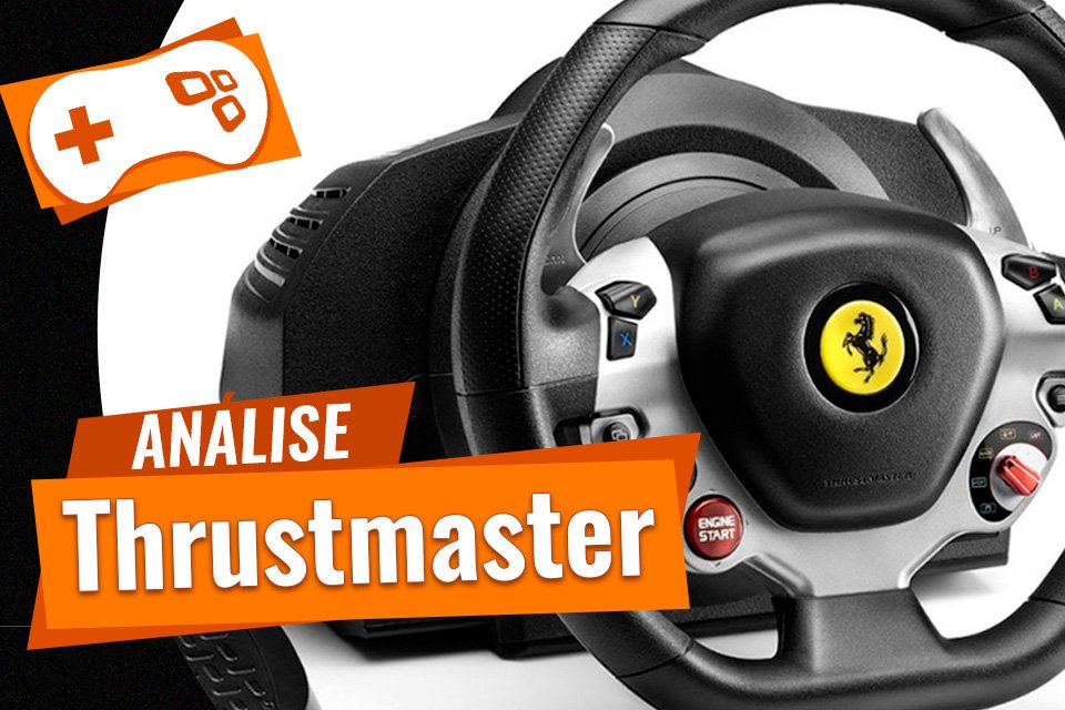 Análise: volante Thrustmaster TX Racing Wheel Ferrari 458 Italia