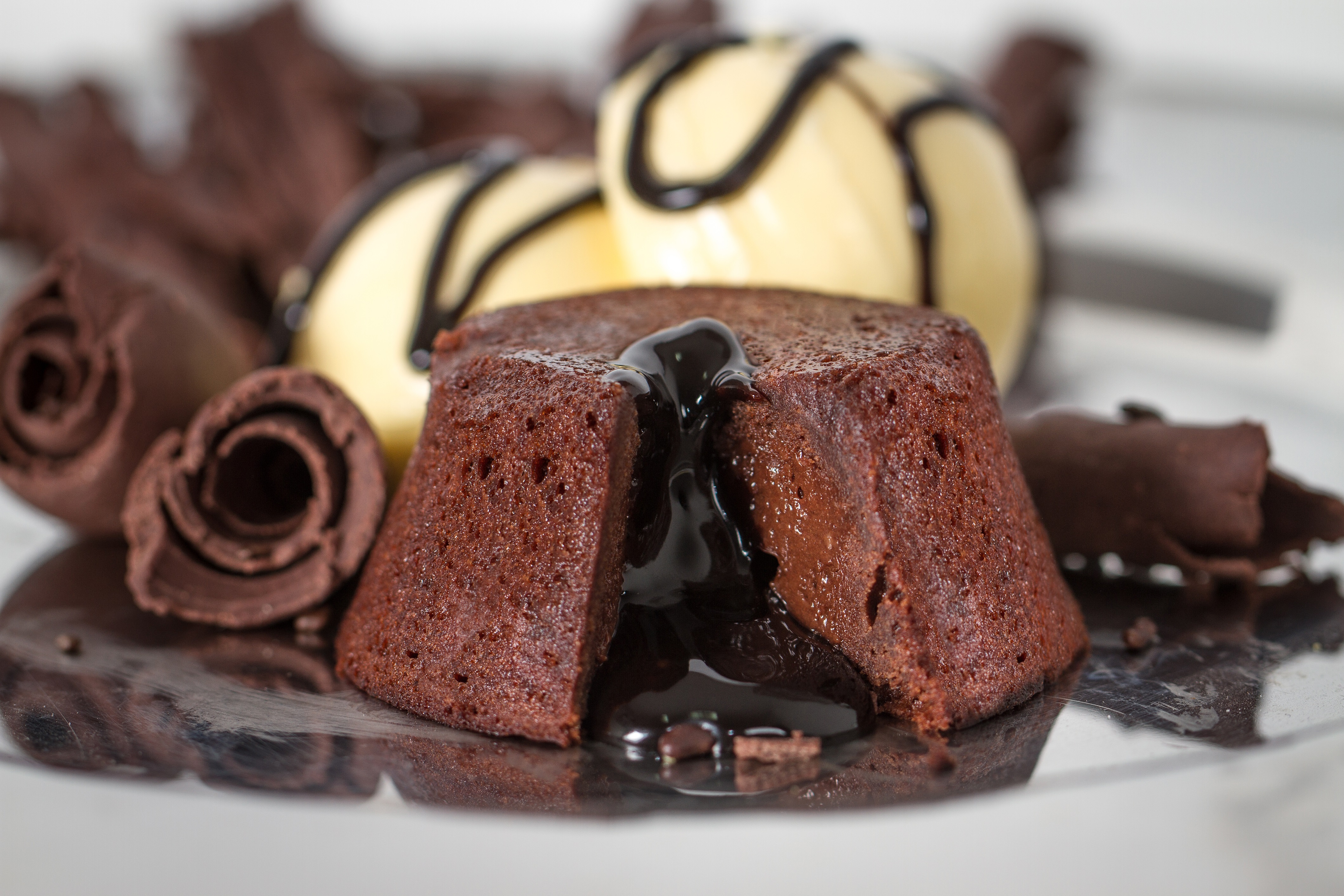 Petit Gâteau de Chocolate Clássico