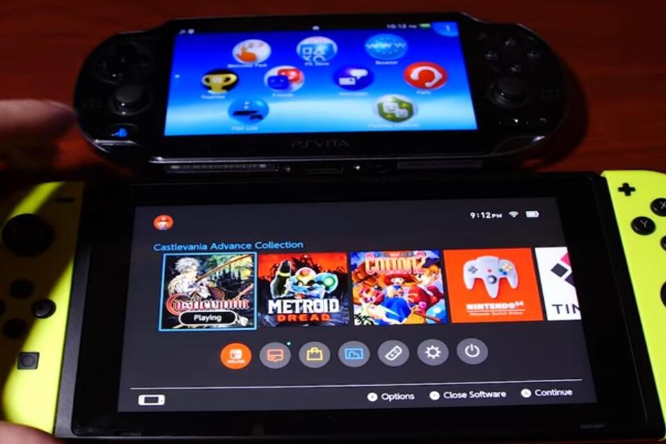 Nintendo Switch psvita Software permite rodar PS Vita de forma nativa no Nintendo Switch