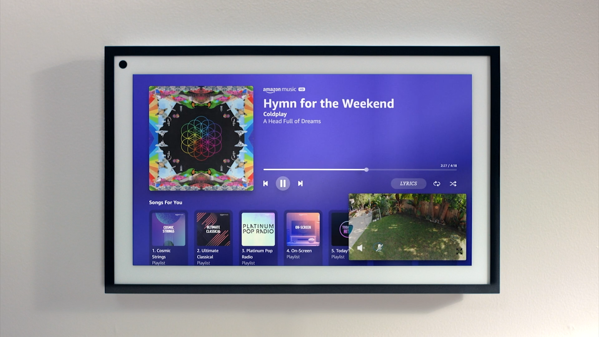 Echo Show 15: tela inteligente da Amazon pode reconhecer pessoas