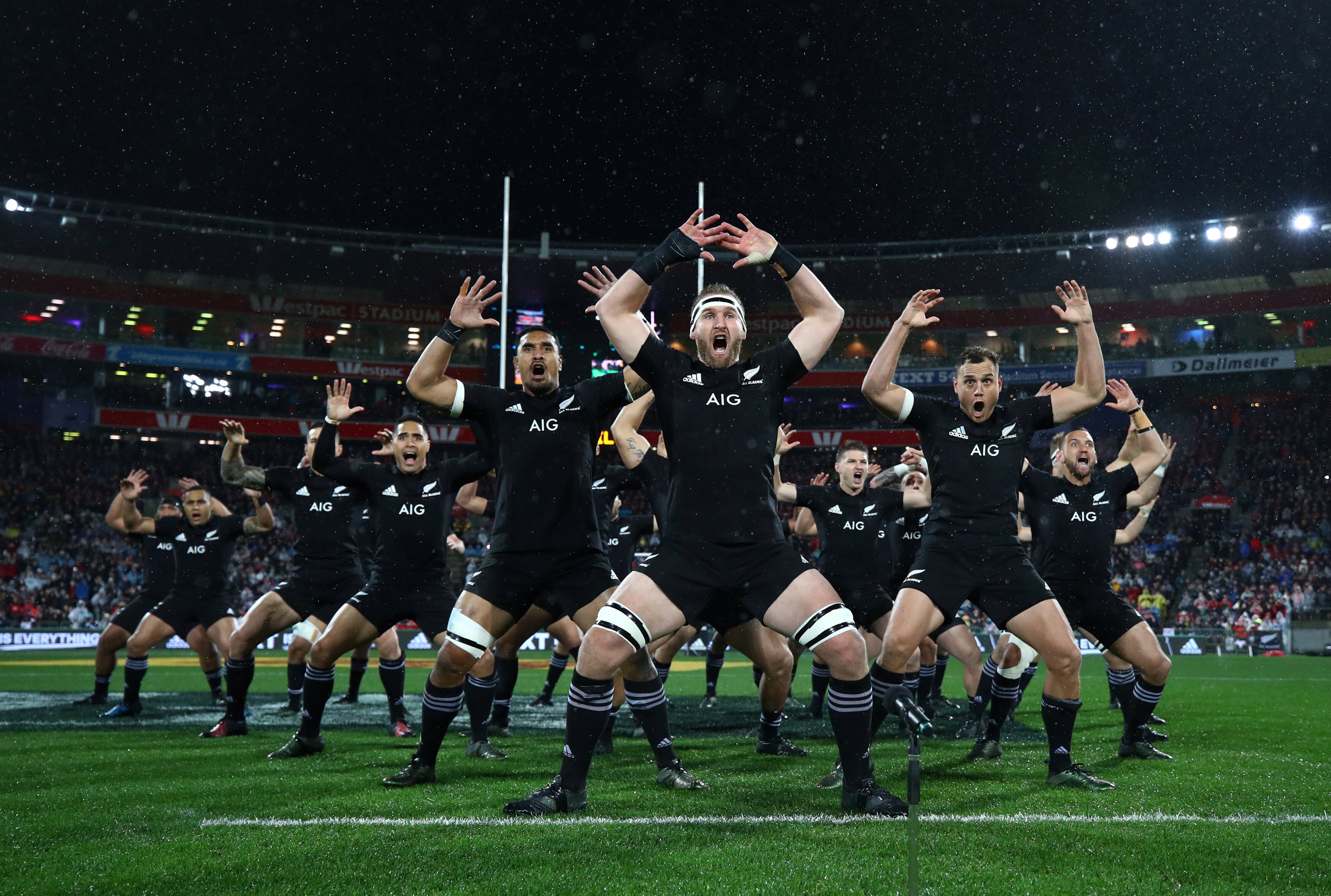 Copa do Mundo de Rugby: o time Maori da Nova Zelândia