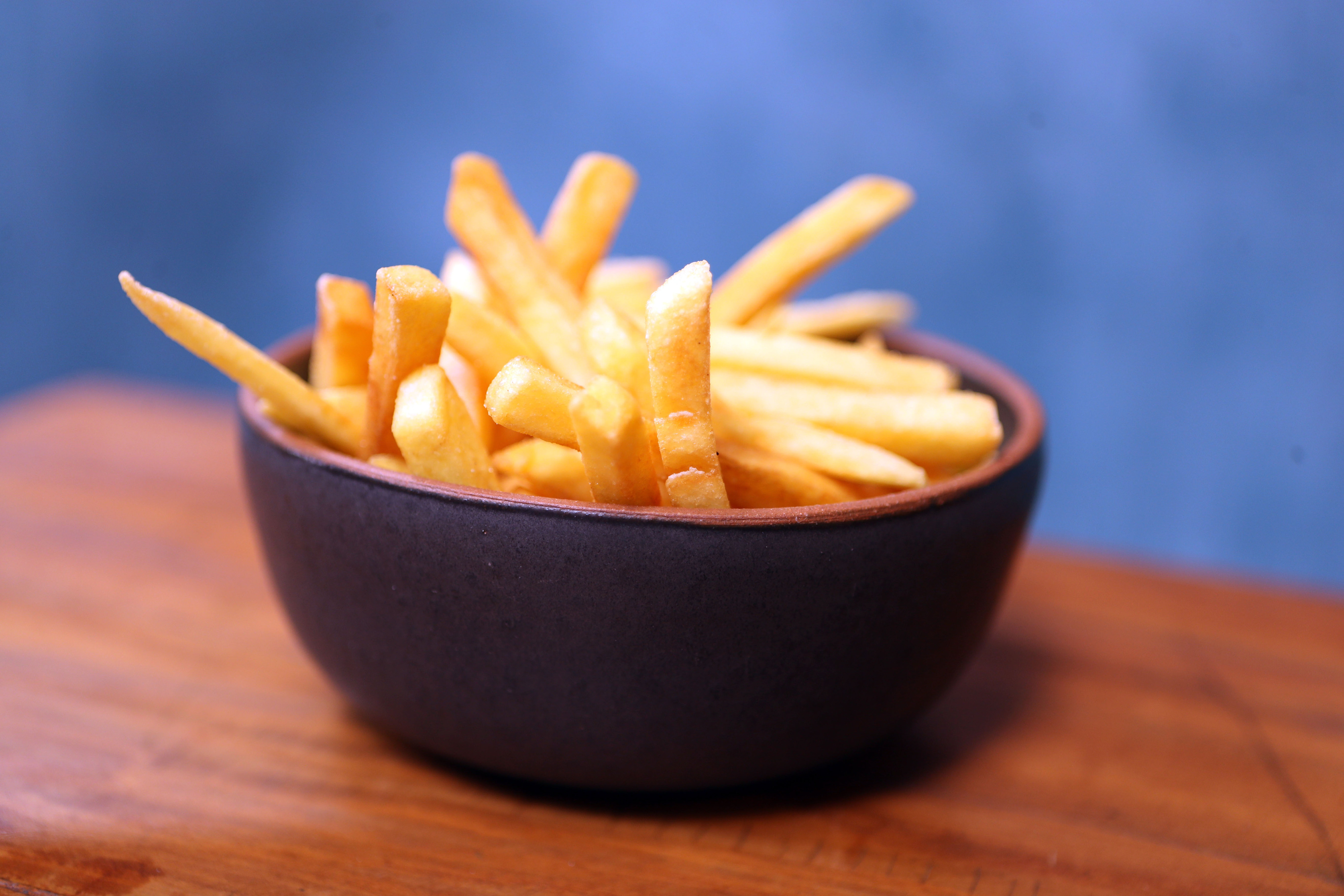 Batata frita, sem fritar, ganhe tempo e saúde