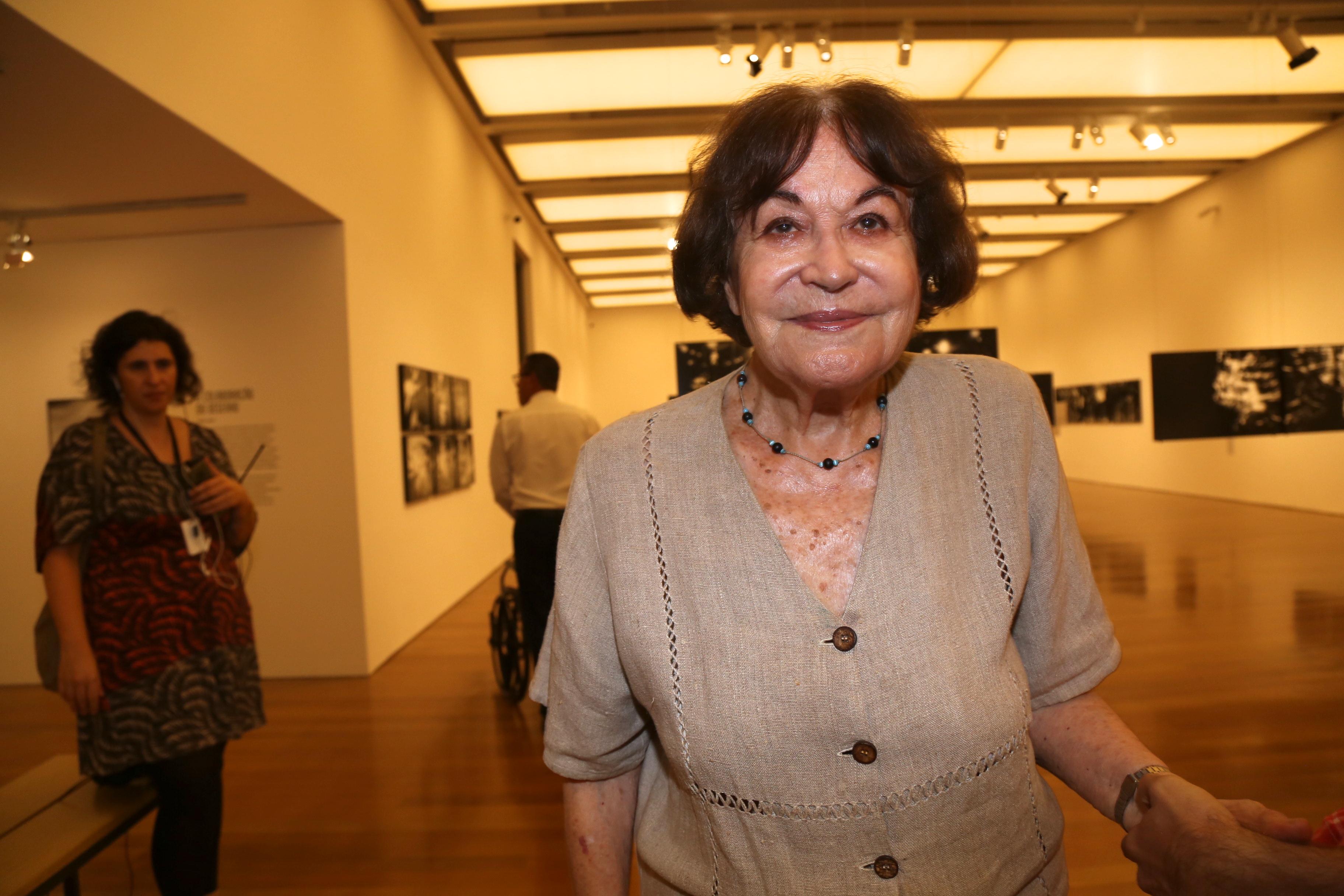 A fotógrafa Claudia Andujar, pioneira na fotografia dos Yanomami, no IMS