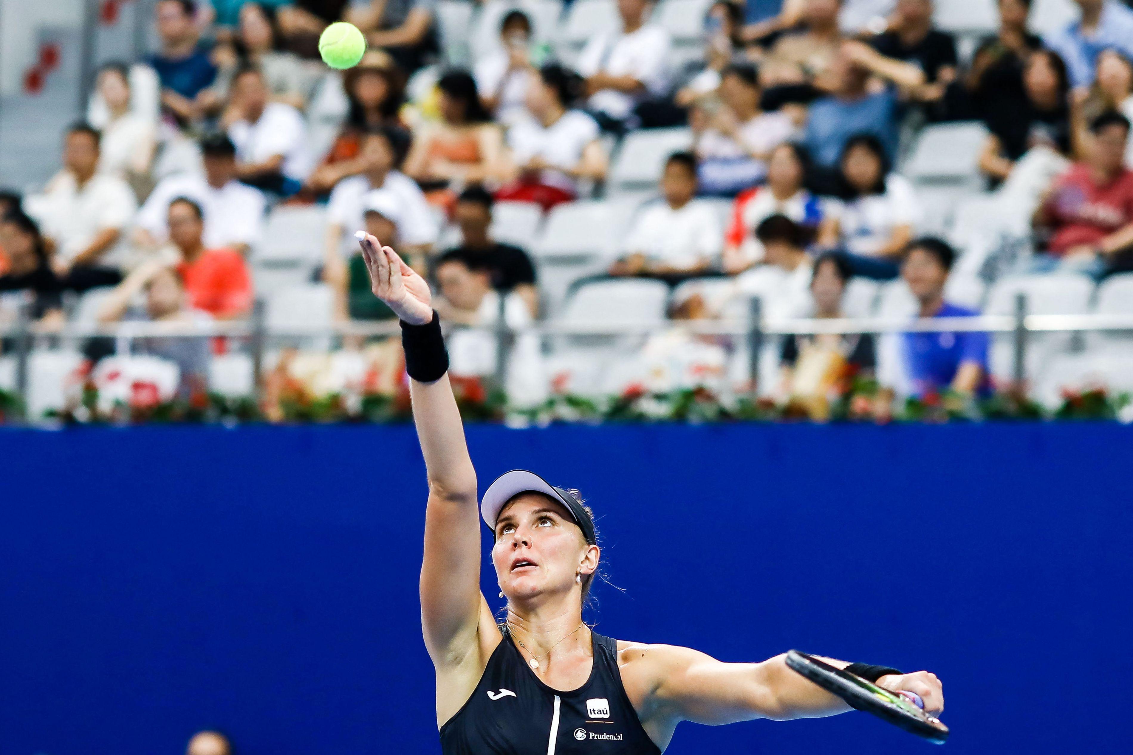 Tênis: Bia Haddad é campeã no torneio de simples da WTA na França