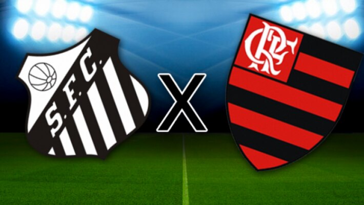 SANTOS X FLAMENGO - TRANSMISSÃO AO VIVO - BRASILEIRÃO 2021 18ª