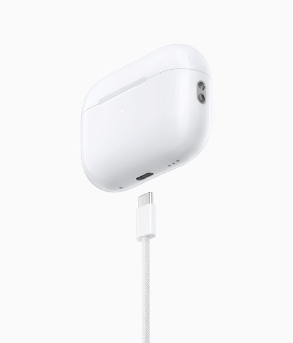Apple atualiza AirPods Pro 2 com estojo USB-C e certificação IP54