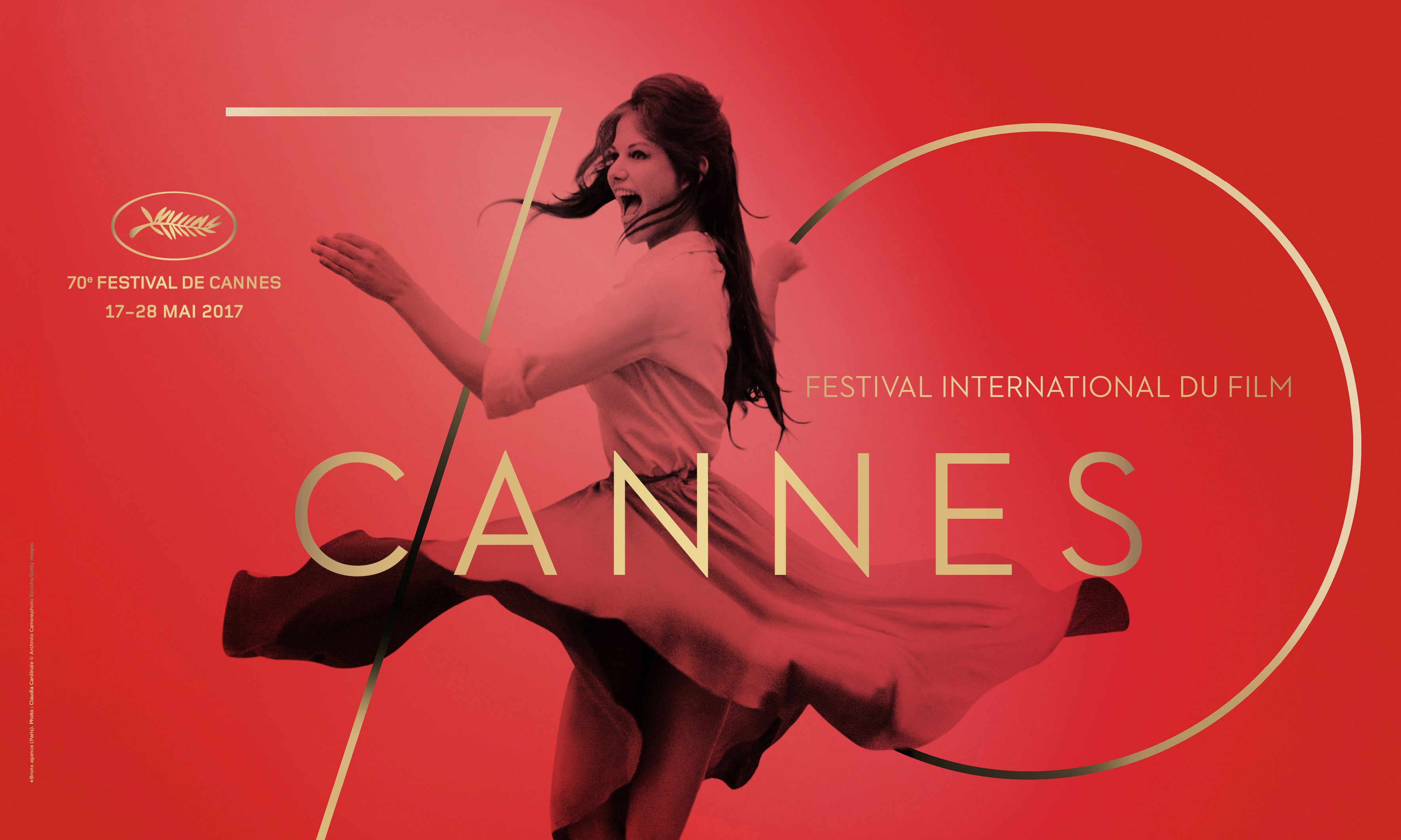 Cartaz do Festival de Cannes 2017 traz Claudia Cardinale dan ando