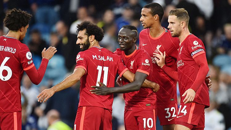 Liverpool bate o Leeds e Salah chega aos 100 golos na Premier