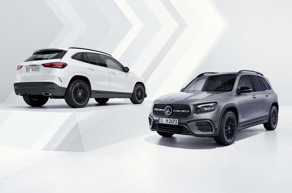 Mercedes-Benz GLA e GLB ganham reestilização e viram híbridos
