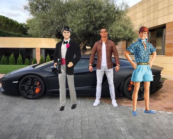 Ronaldo lamborghini hot sale