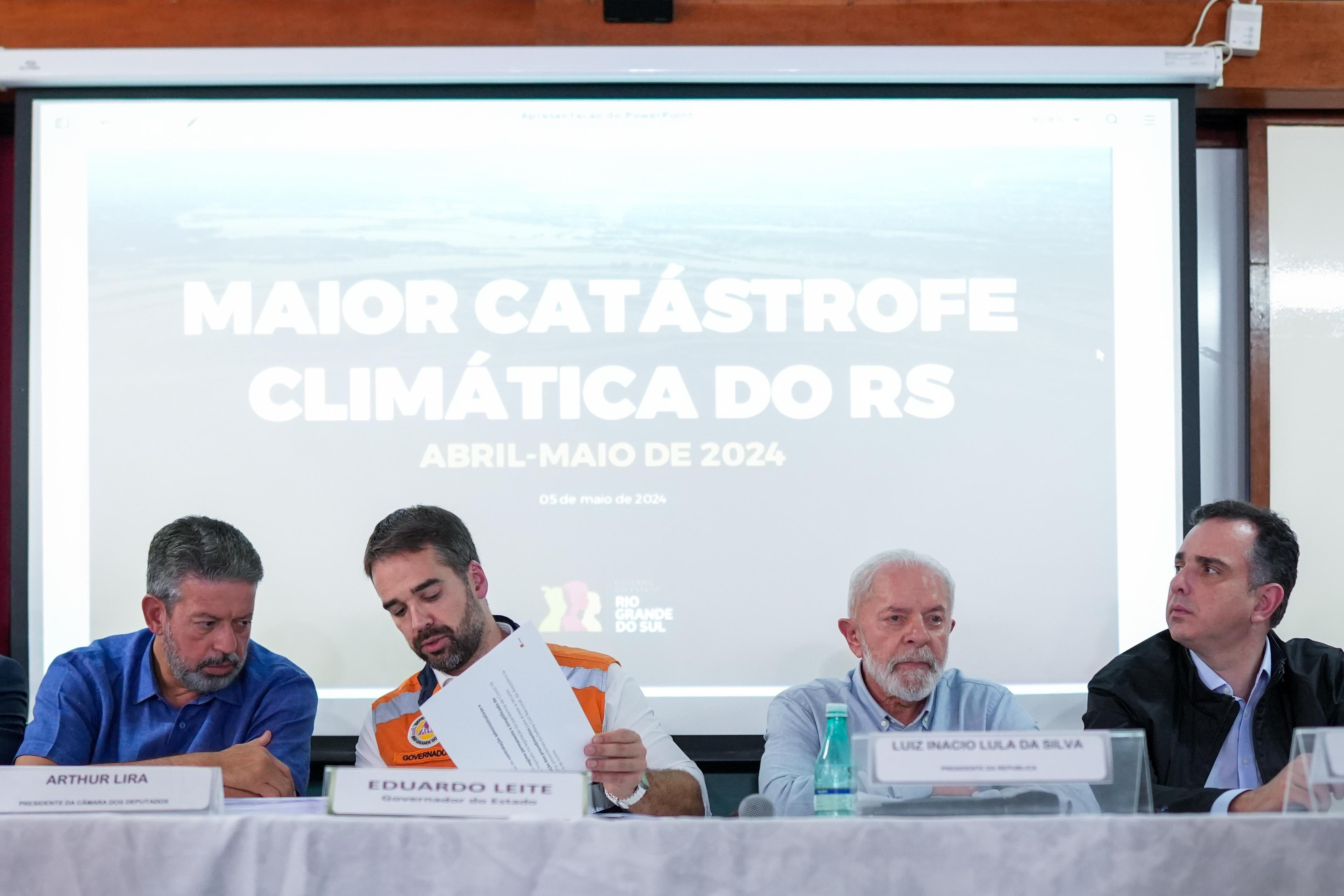 Governo e Congresso preparam 'or&ccedil;amento de guerra' com pacote de socorro ao Rio  Grande do Sul - Estad&atilde;o
