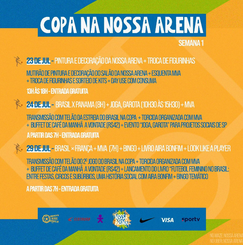 Com pão de queijo, torcedores se reúnem para assistir jogo do Brasil